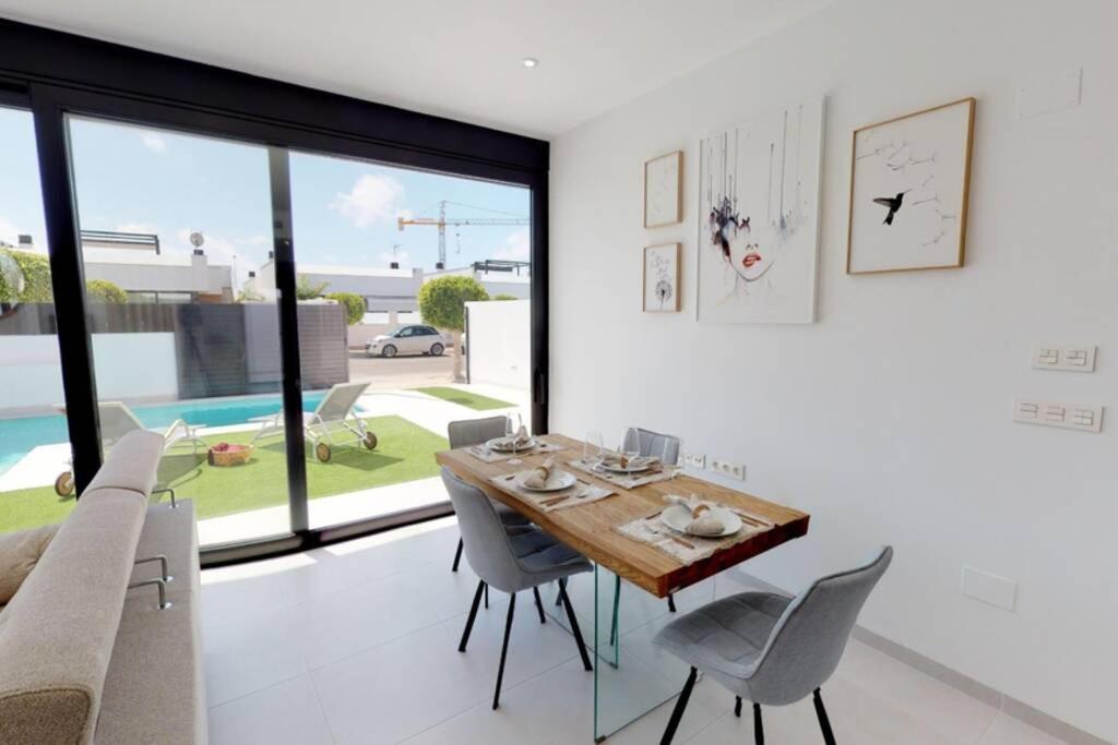 Premium Strandnaera Villa Lo Pagan -Byggd 2020 San Pedro del Pinatar Eksteriør billede
